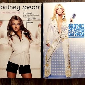 Britney Spears VHS Bundle.